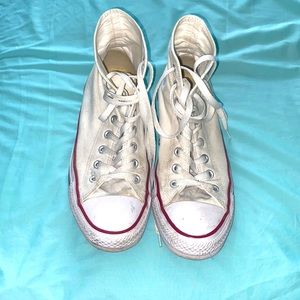 White high top converse